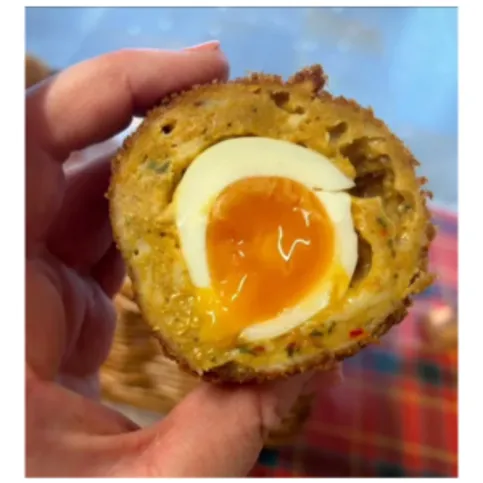 Chilli Cheese Welsh Rarebit Scotch Egg