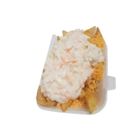 Chips Cheese & Coleslaw 