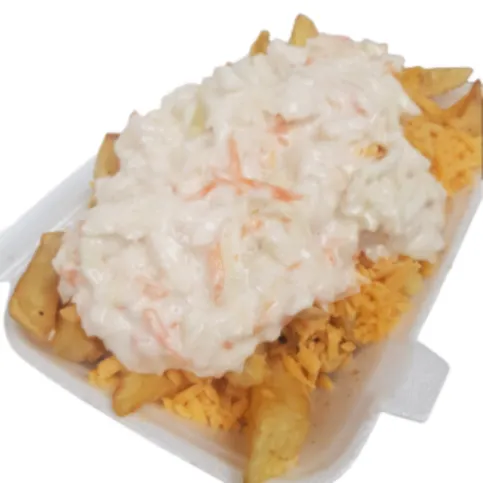 Chips Cheese & Coleslaw