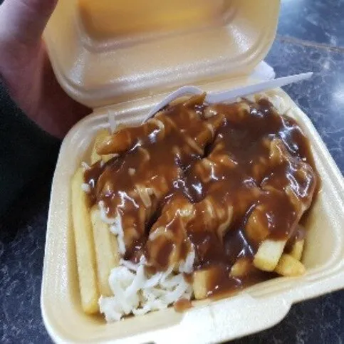 Chips, Cheese, Gravy