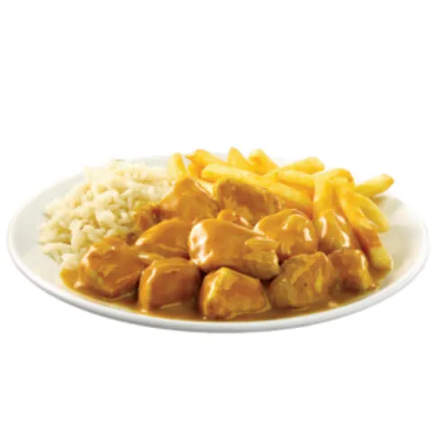 Chips & Chicken Curry
