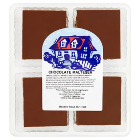 Willow House Bakery Chocolate Malteser Cake 4 Pack
