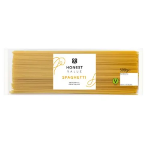 Cо-ор Honest Value Spaghetti 500g