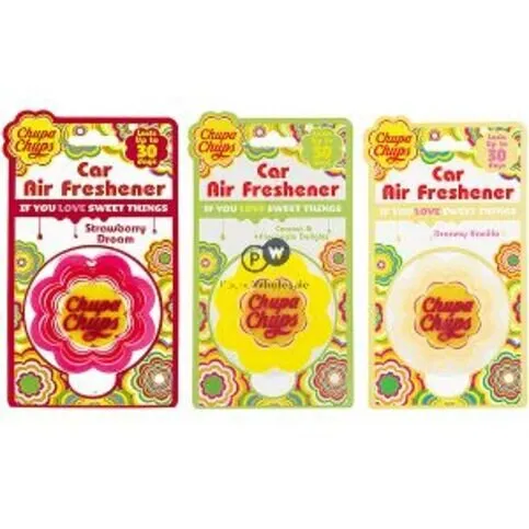 CHUPA CHUP CAR AIR FRESHNER STRAWBERRY