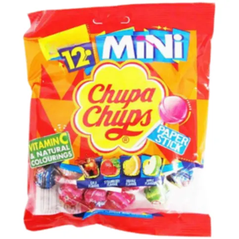 Chupa Chups Minis 12s Pm 1.25 Bag 72g