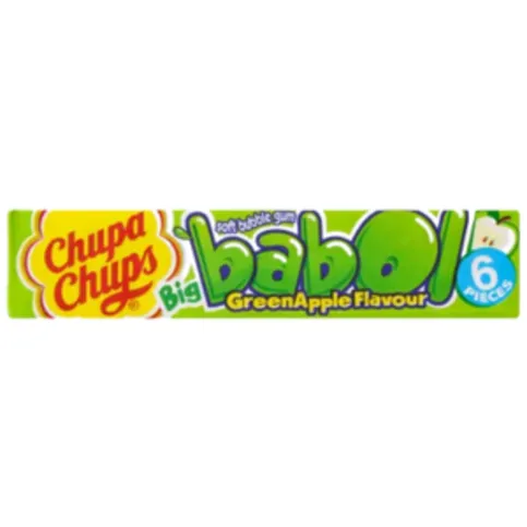 Chupa Chups Babol Apple Bubble Gum 28g