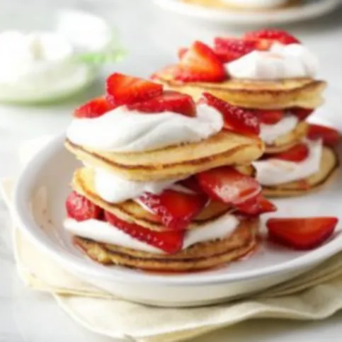 Clarks Cream Strawberry Pancake