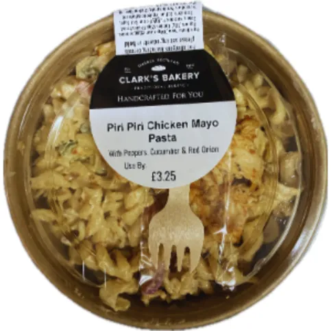 Clarks Piri Piri Chicken Mayo Pasta Box