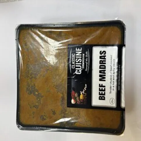 Classic Cuisine Beef Madras 330g