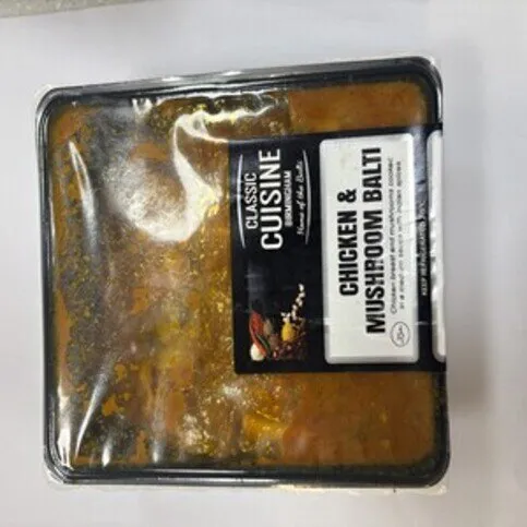 Classic Cuisine Chicken & Mushroom Balti