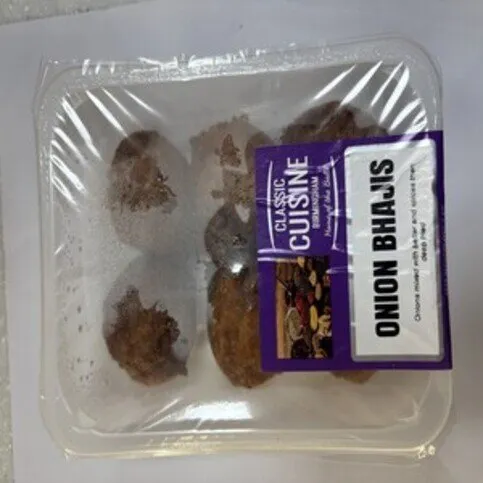 Classic Cuisine Onion Bhaji 6 Pack