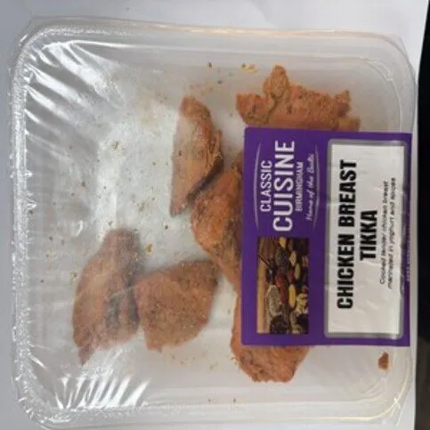 Classic Cuisine Tandoori Chicken Breast Tikka