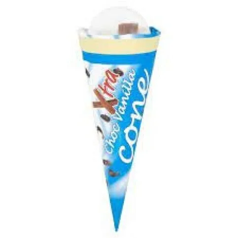 Classic Xtra Chocolate & Vanilla Cone 120ml