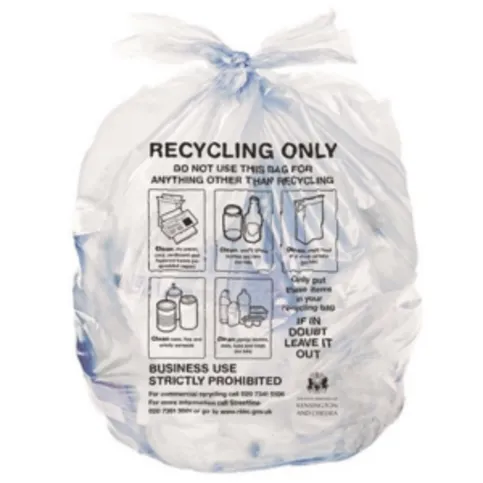 Clear Recycling Bag 