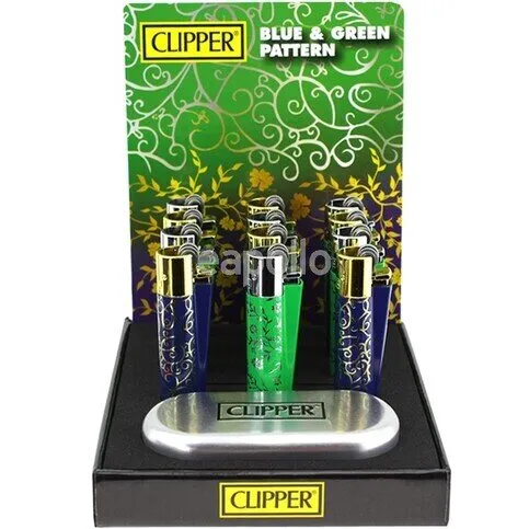Clipper Blue & Green Pattern