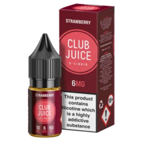Club Juice Strawberry E-Liquid 6mg
