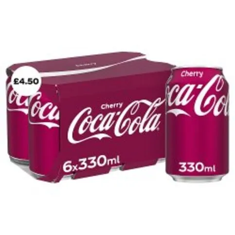 Coca Cola Cherry 6 x 330ml