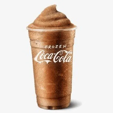 frozen coca cola