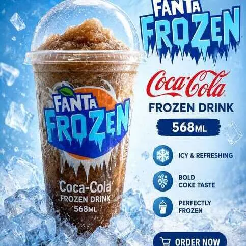 Coca Cola Frozen slush 568ml