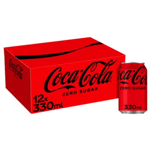 Coca Cola Zero Sugar 12 x 330ml