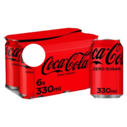 Coca Cola Coke Zero 8 x 330ml Cans