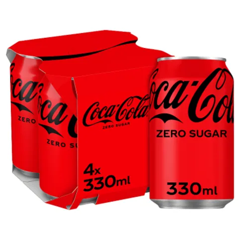 Coca-Cola Zero Sugar 4 x 330ml