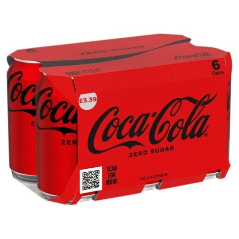 Coca-Cola Zero Sugar 8 x 330ml