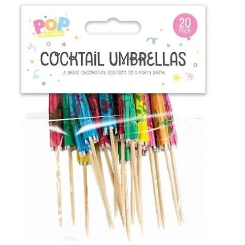 Cocktail Umbrellas 20pk