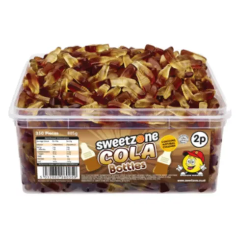 Sweetzone Cola Bottles Tub 805g
