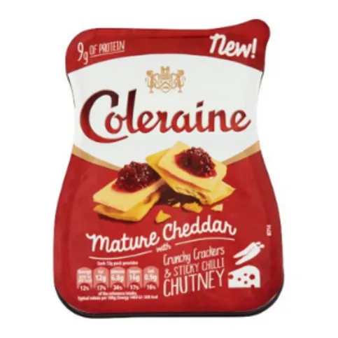 Coleraine Carmerlised Onion Cheese Snack 65g