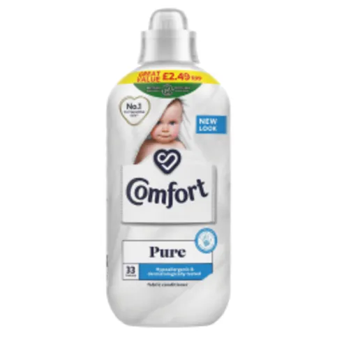 COMFORT FABRIC CONDITIONER PURE GENTLY FRESH PM£2.39 930ML