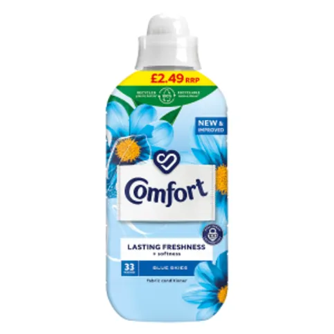 Comfort  Fabric Conditioner Blue Skies 33 Wash 990ml