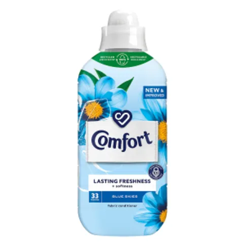 Comfort  Fabric Conditioner Blue Skies 33 Wash 990ml