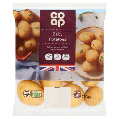Co-op Fresh Baby Potatoes 750g
