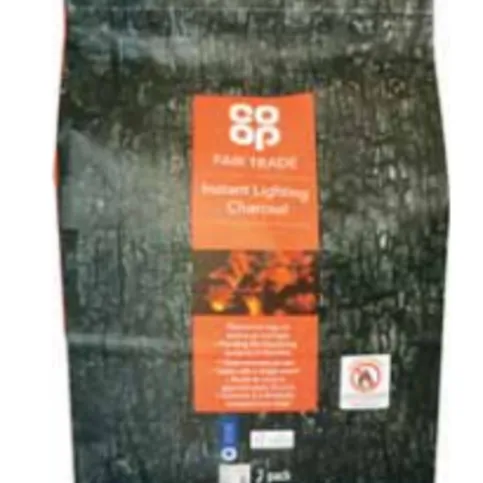 Co-op Fairtrade Instant Lighting Charcoal