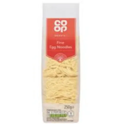 Co-Op Fine Egg Noodles 250g