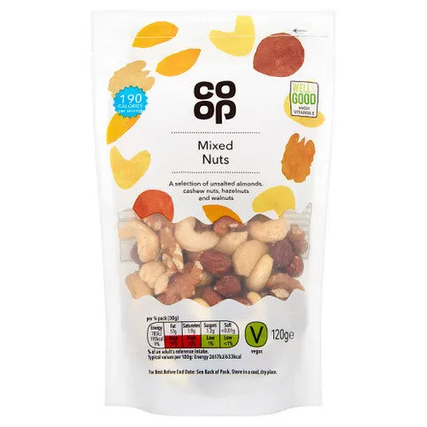 Co-op Mixed Nuts 120g