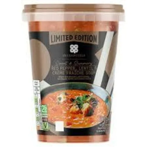 Co-op Irresistible Tomato Red Pepper & Nduja Soup 600g