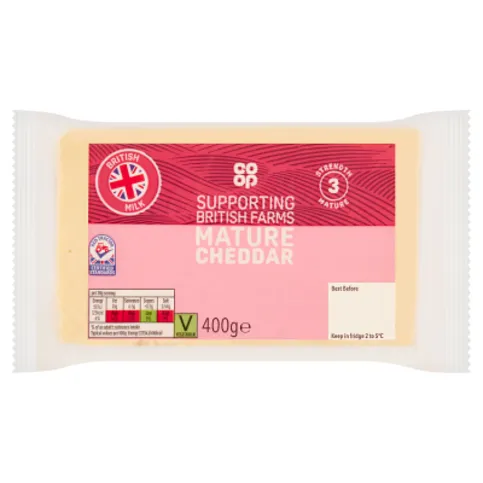 Co-op Mature Cheddar 400g
