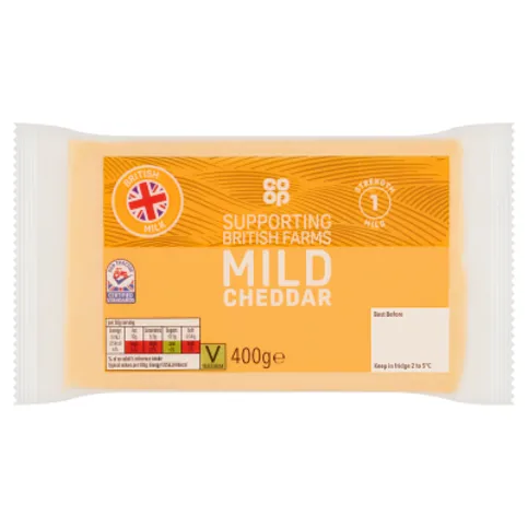 Co-op Mild Cheddar 400g