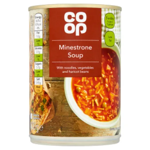 Co Op Minestrone Soup 400g