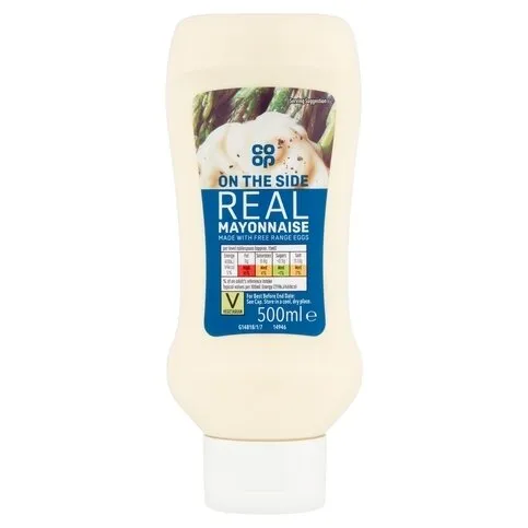 Coop - Real Mayonnaise, 500ml squeezy bottle