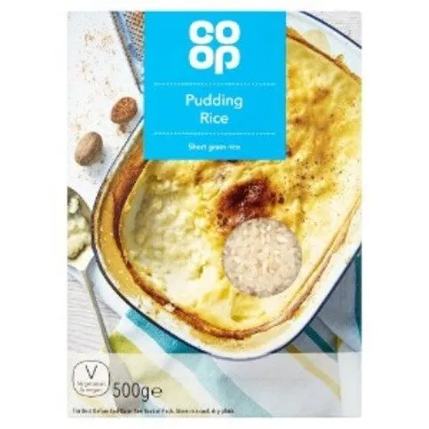 CO OP Short Grain Rice 500g