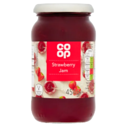 Co-op Strawberry Jam 454g
