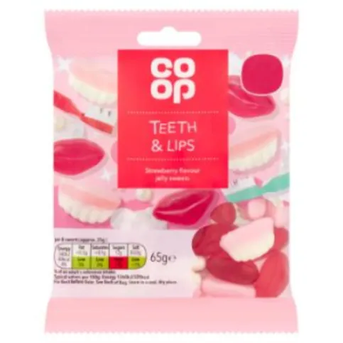 Co-op Teeth and Lips 65g