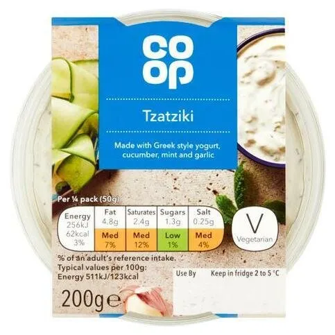 Co-op Tzatziki 200g