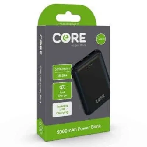 CORE+ 5000MAH POWER BANK
