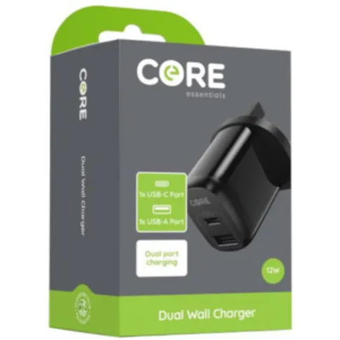 Dual Core Wall Charger 12w
