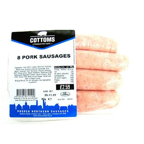 Cottoms Sausages (8)