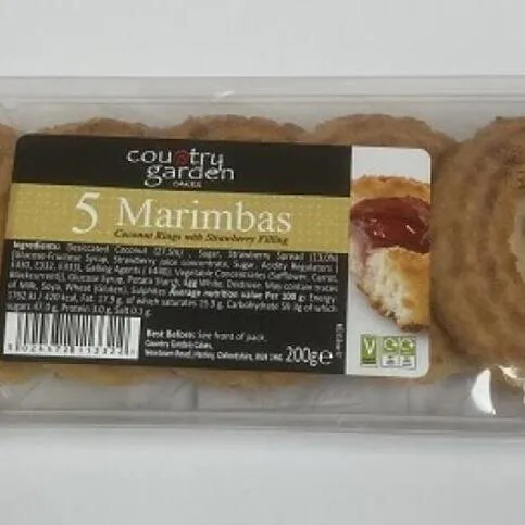 Country Garden Cakes 5 Marimbas 200g
